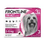 Frontline tri-act pipetas para perros de 2 a 5 kg (3 pipetas)