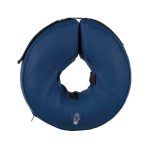 Collar protector inflable xs azul